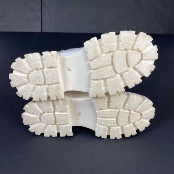 Women's brooke boot Cloud Nine with sheepskin in white size 8 style CNS 174 - Picture 6 of 15